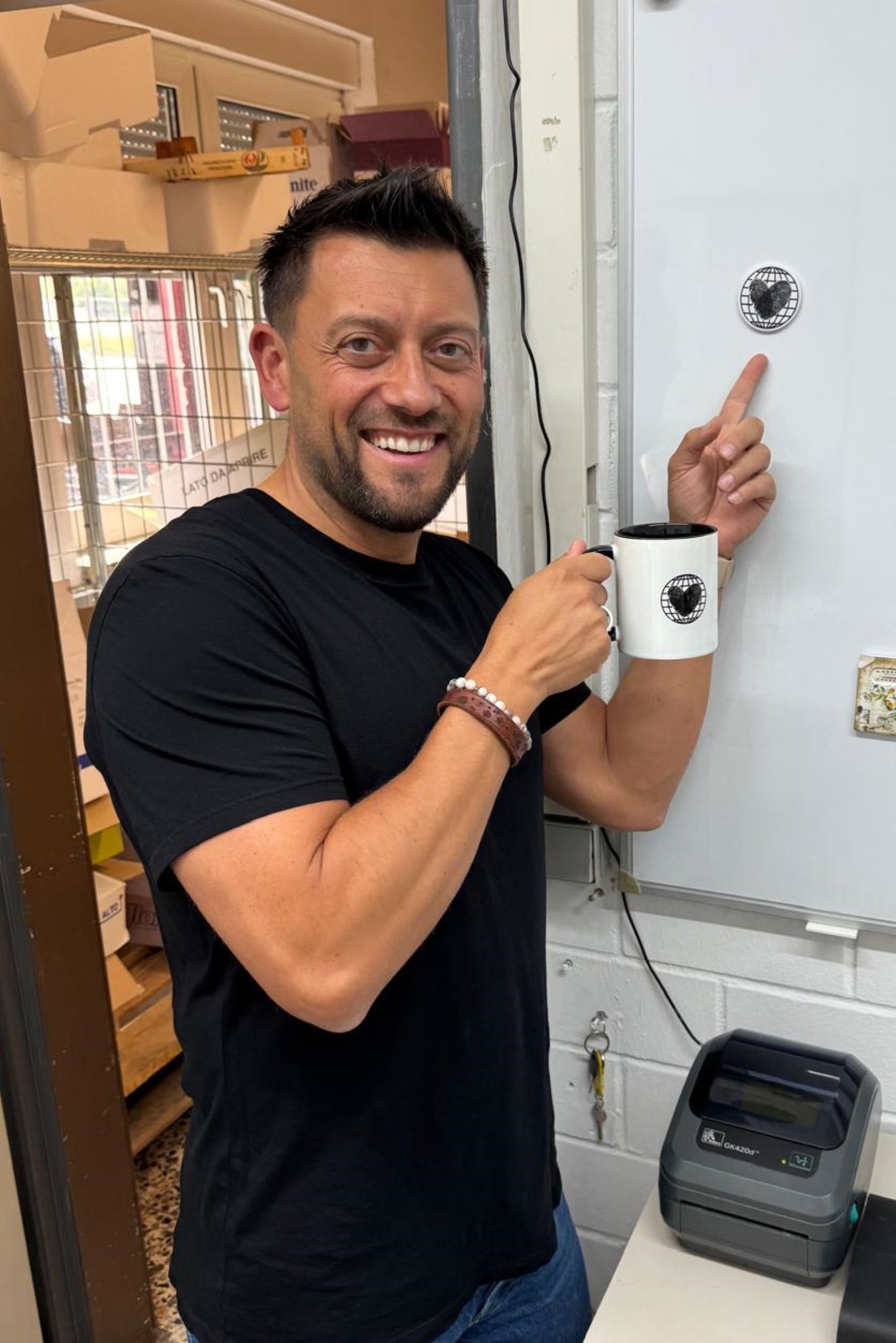 Influencer der Herzen Kaffee Tasse & Magnet